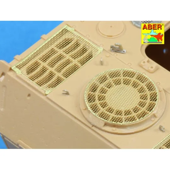 Gtilles for Panther D, 1/35 - Aber Models 35G30
