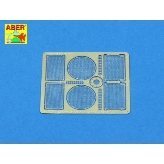 Gtilles for Panther D, 1/35 - Aber Models 35G30