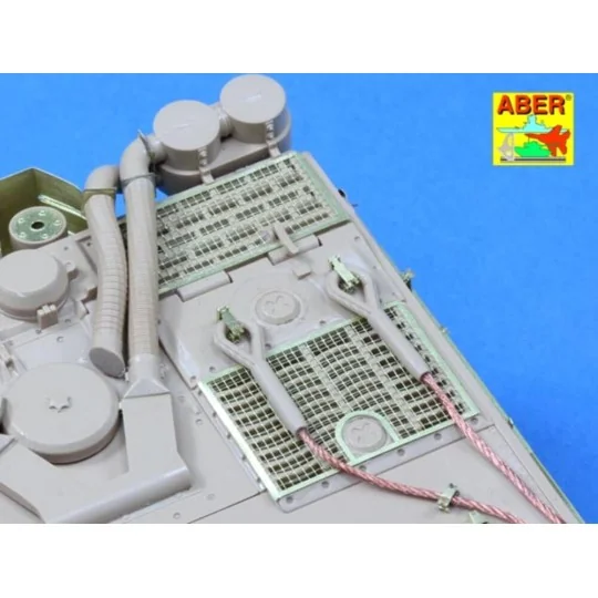 Grilles for Sd.Kfz. 181 Tiger I, 1/35 - Aber Models 35G31