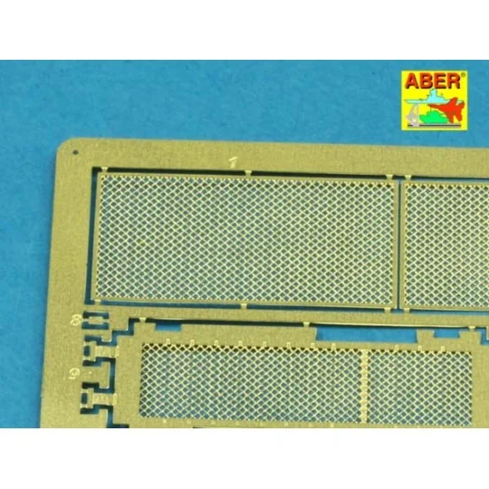 Grilles for T-55AM also for T-55AMV, 1/35 - Aber Models 35G32