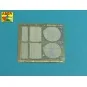 Grilles for Jagdpanther Ausf.G1 early (Meng), 1/35 - Aber Models 35G34