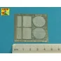 Grilles for Jagdpanther Ausf.G1 early (Meng), 1/35 - Aber Models 35G34