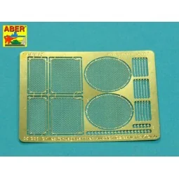 Grilles for Jagdpanther Ausf.G1 & G2 early (Takom), 1/35 - Aber Mod... 2