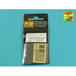Grilles for Sd.Kfz. 250 “Alte” &“Nue” vehicles, 1/35 - Aber Models ...