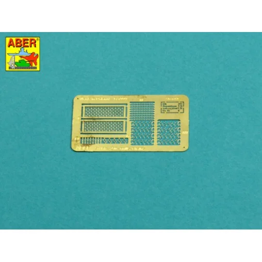Grilles for Sd.Kfz. 250 “Alte” &“Nue” vehicles, 1/35 - Aber Models ...