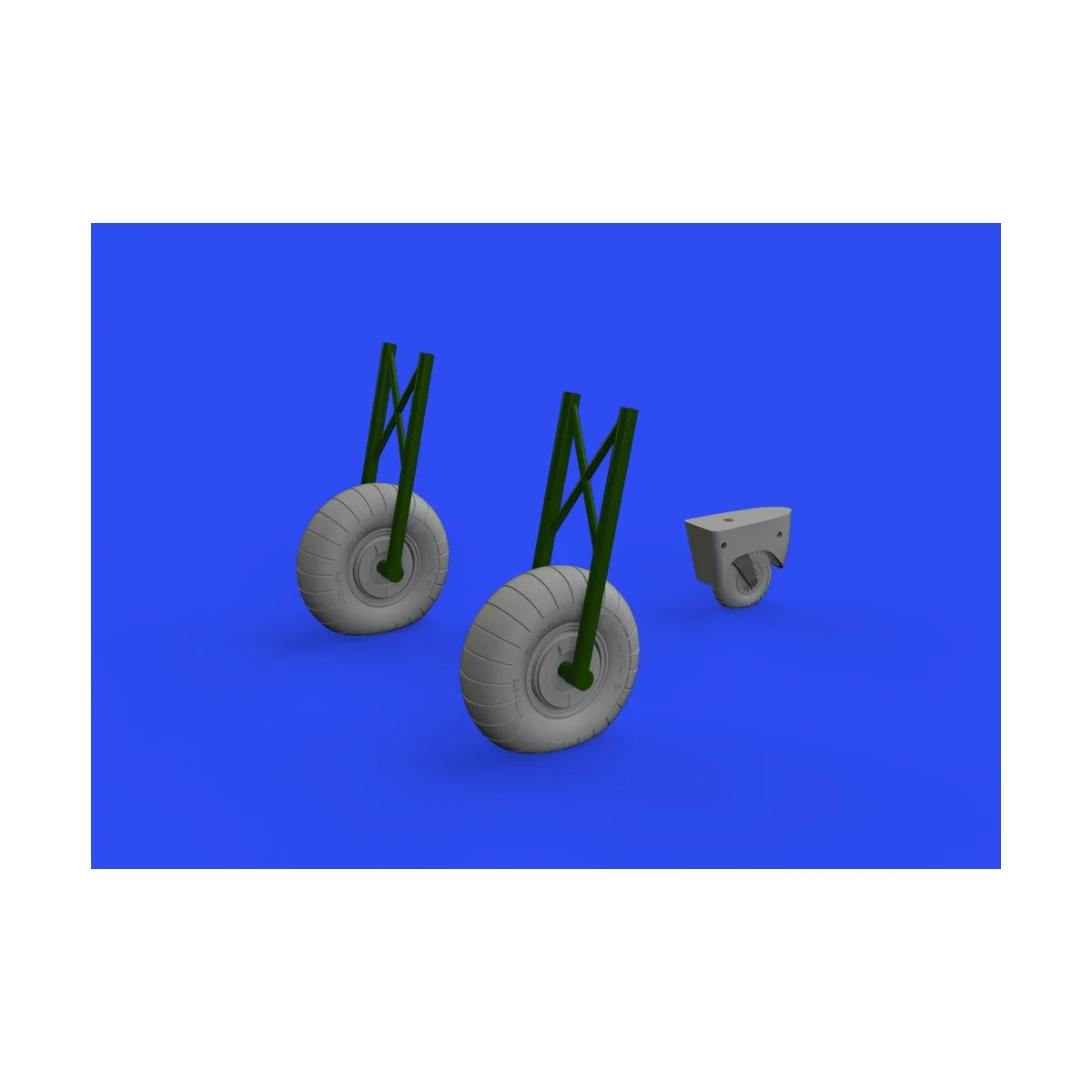 Do 17Z wheels for Eduard/ICM, 1/48 - Eduard Accessories 648608