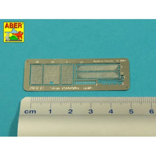 Grilles for Steyr 1500 A/01 &Comand, 1/35 - Aber Models 35G38