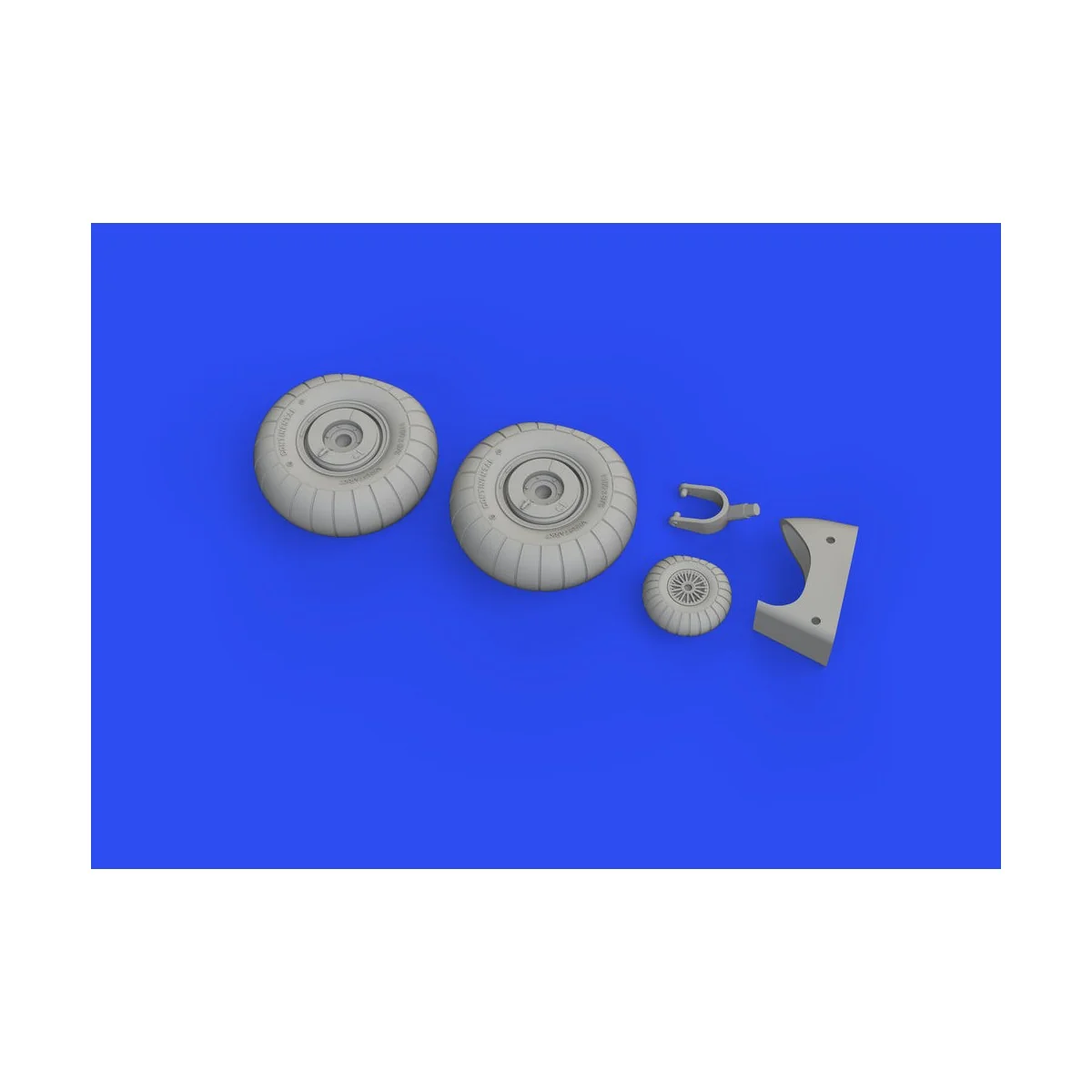 Do 17Z wheels for Eduard/ICM, 1/48 - Eduard Accessories 648608