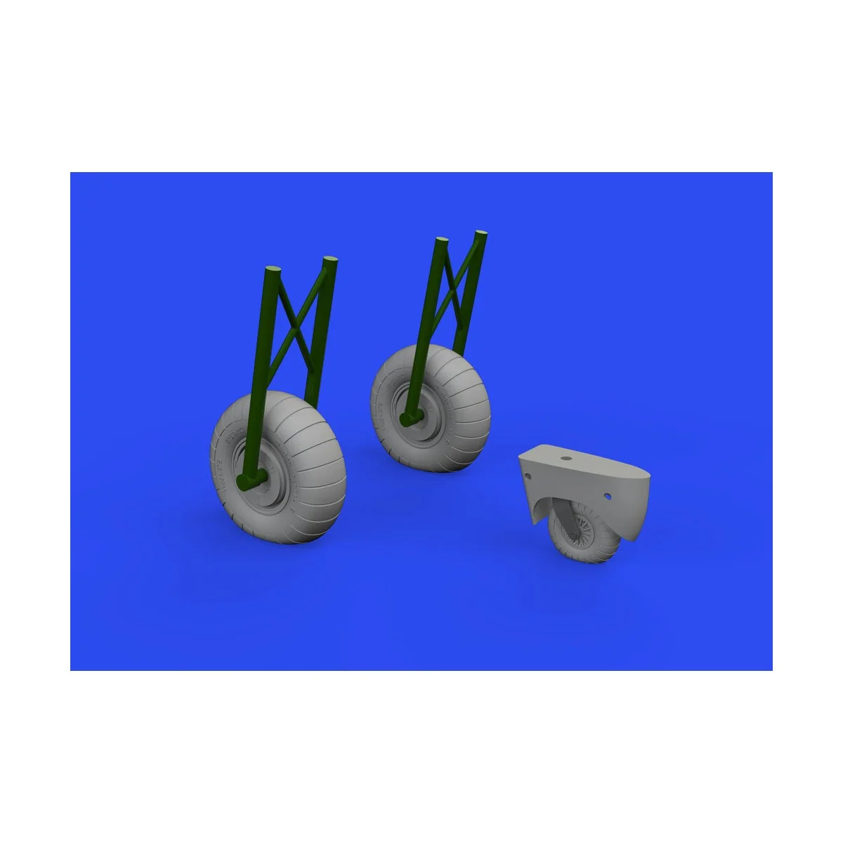 Do 17Z wheels for Eduard/ICM, 1/48 - Eduard Accessories 648608