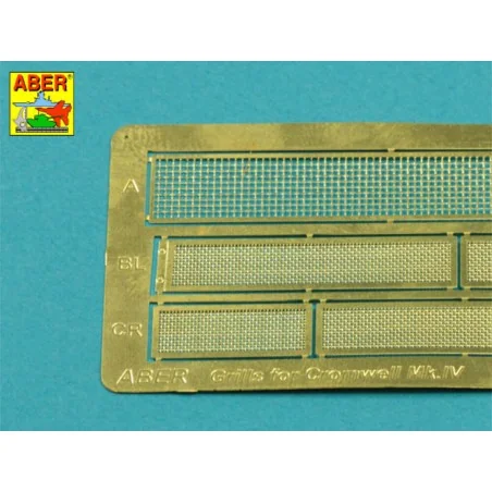 Grilles for Cromwell Mk.IV &Centaur C.S. Mk.IV, 1/35 - Aber Models ...