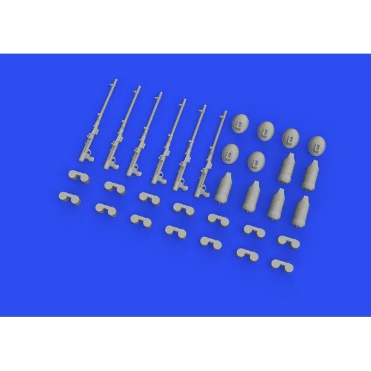 Do 17Z bomber guns 1/48 for EDUARD/ICM, 1/48 - Eduard Accessories 6...