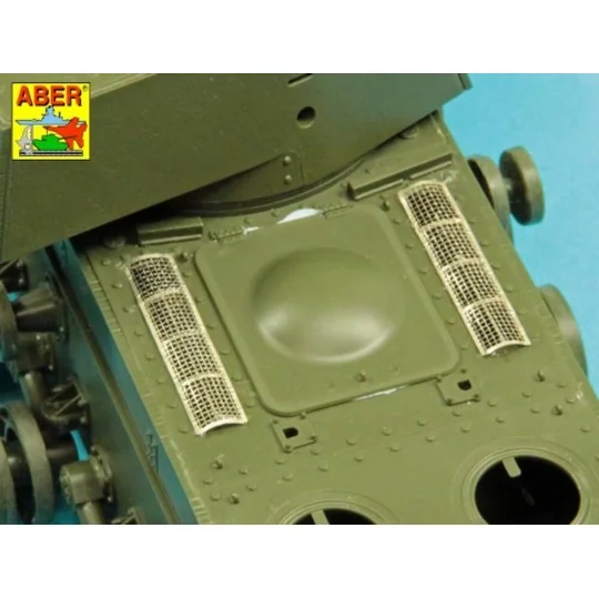 Grilles for KV I &KV II, 1/35 - Aber Models 35G39