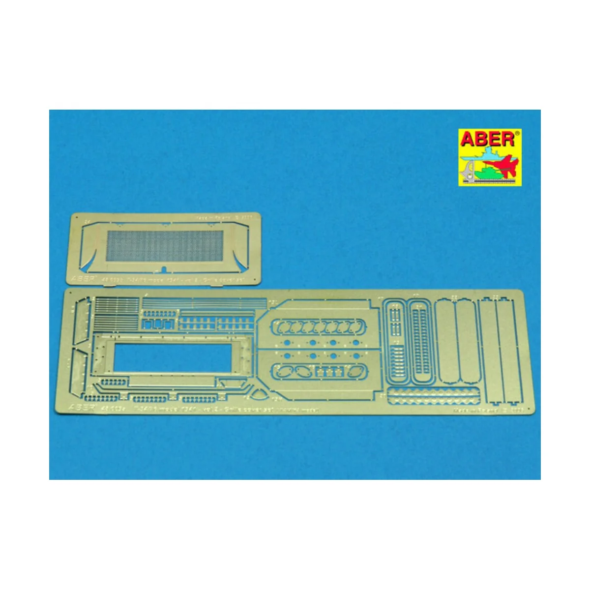 T-34/76 model 1941 vol.2 - grille cover set, 1/48 - Aber Models 48009