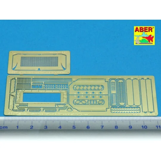 T-34/76 model 1941 vol.2 - grille cover set, 1/48 - Aber Models 48009