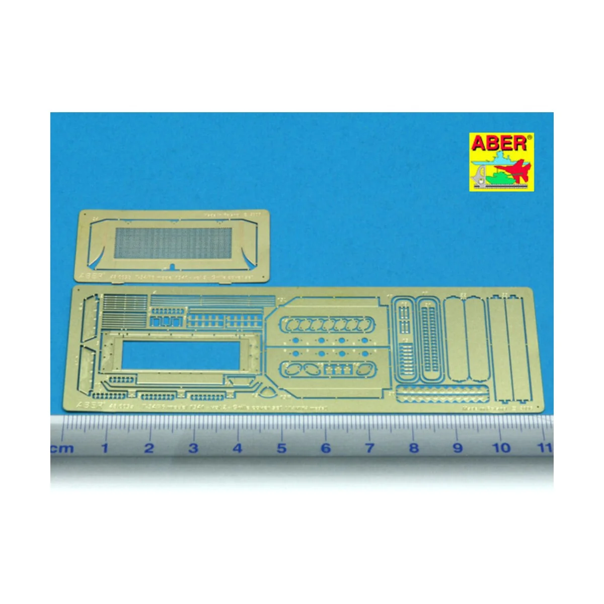 T-34/76 model 1941 vol.2 - grille cover set, 1/48 - Aber Models 48009