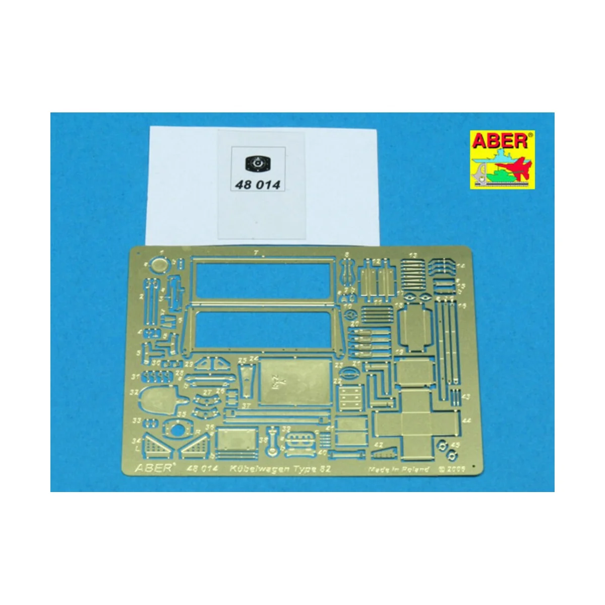 Kübelwagen Type 82, 1/48 - Aber Models 48014