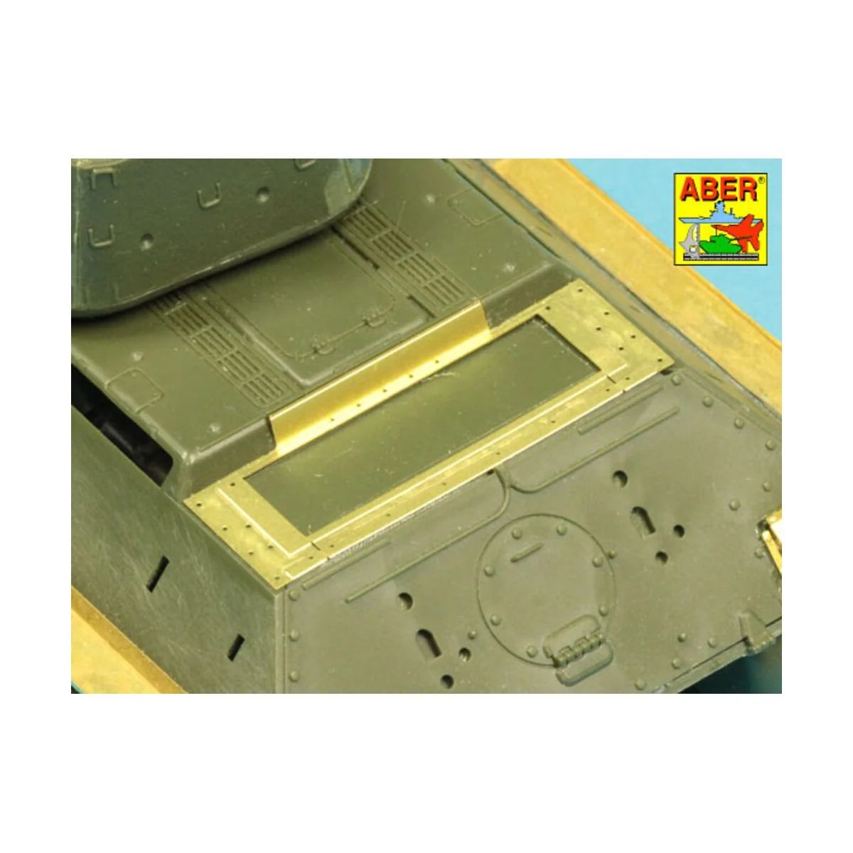 T-34/76 model 1941 vol.2 - grille cover set, 1/48 - Aber Models 48009