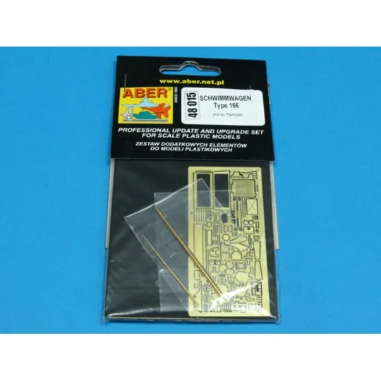 SCHWIMMWAGEN TYPE 166 (Fit to Tamiya), 1/48 - Aber Models 48015