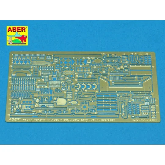 Pz.Kpfw.IV, Ausf.H late, Jearly Vol.1-Basic set, 1/48 - Aber Models...