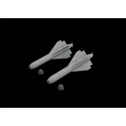 AGM-62 Walleye I ER/ERDL, 1/48 - Eduard Accessories 648615 AGM-62 Walleye I ER/ERDL, 1/48 - Eduard Accessories 648615