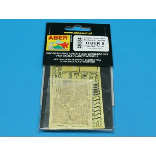 TIGER II Porsche Turret, 1/48 - Aber Models 48034