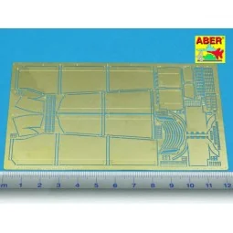 TIGER II -Side skiirts fenders, 1/48 - Aber Models 48036