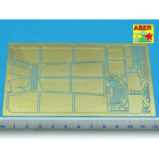 TIGER II -Side skiirts fenders, 1/48 - Aber Models 48036