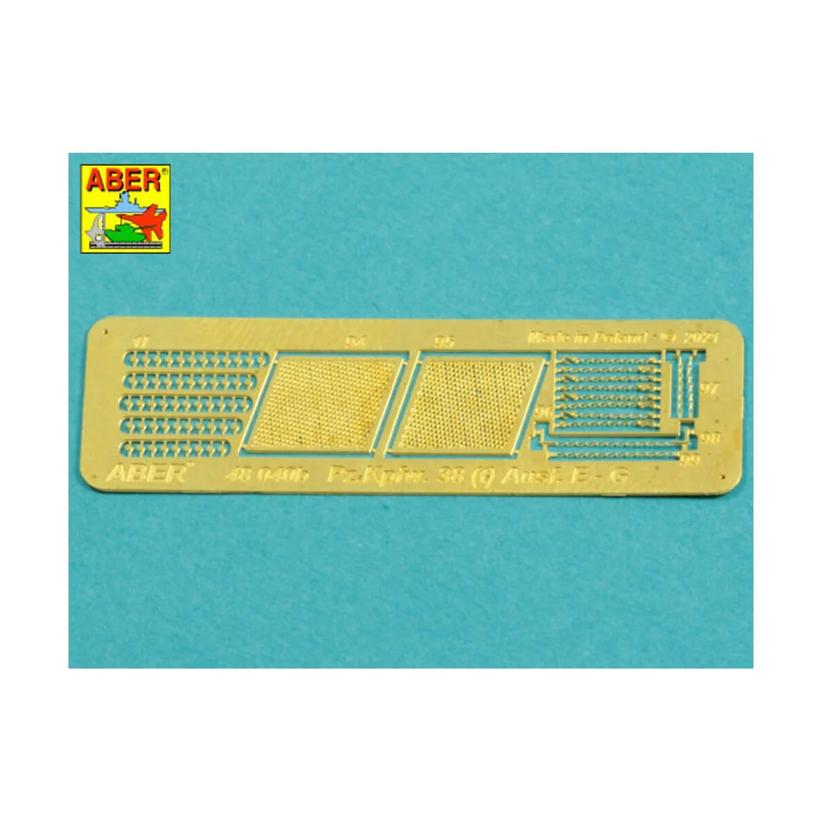 Pz.Kpfw. 38 (t) Ausf. E/F/G Vol.1-basic set, 1/48 - Aber Models 48040