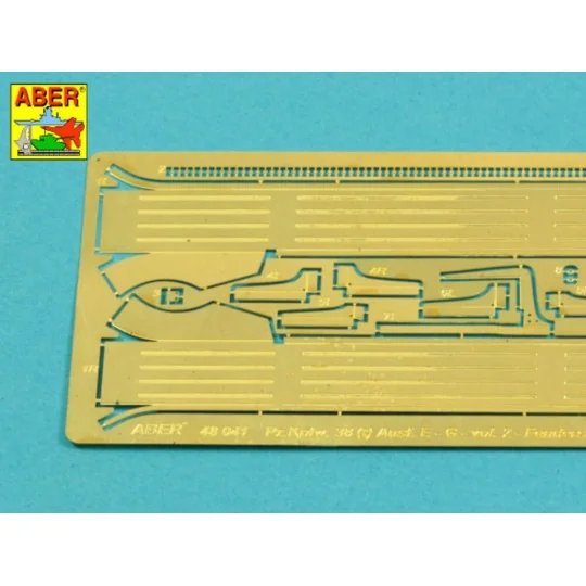 Pz.Kpfw. 38 (t) Ausf.. E/F/G Vol.2-Fenders, 1/48 - Aber Models 48041