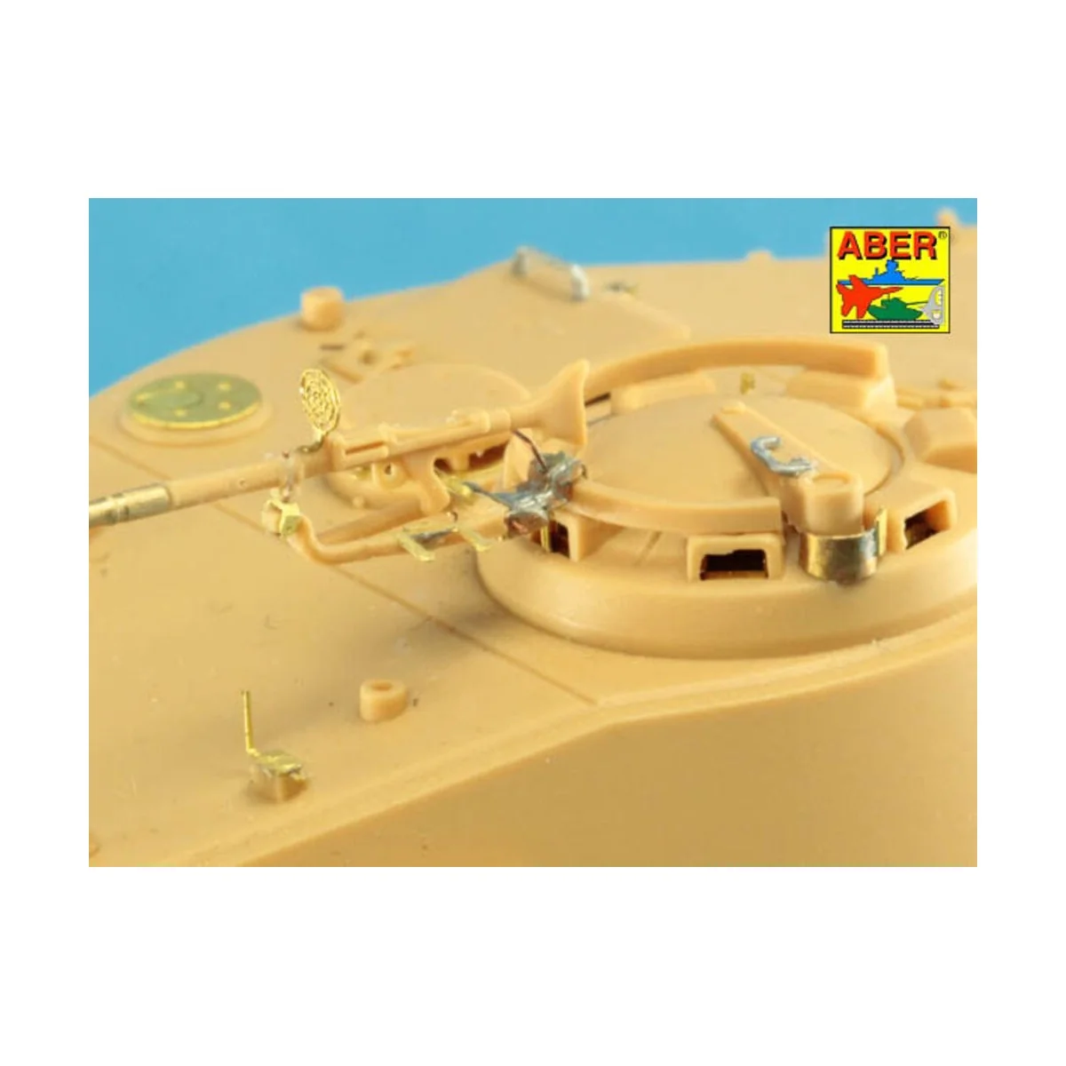TIGER II -Production Turret, 1/48 - Aber Models 48035