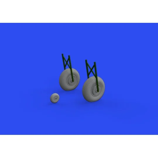 Il-2 wheels 1/48 for ZVEZDA, 1/48 - Eduard Accessories 648617 Il-2 wheels 1/48 for ZVEZDA, 1/48 - Eduard Accessories 648617
