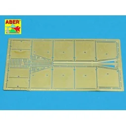 Side Skirts for Stug III, Ausf.-early, 1/48 - Aber Models 48044 2
