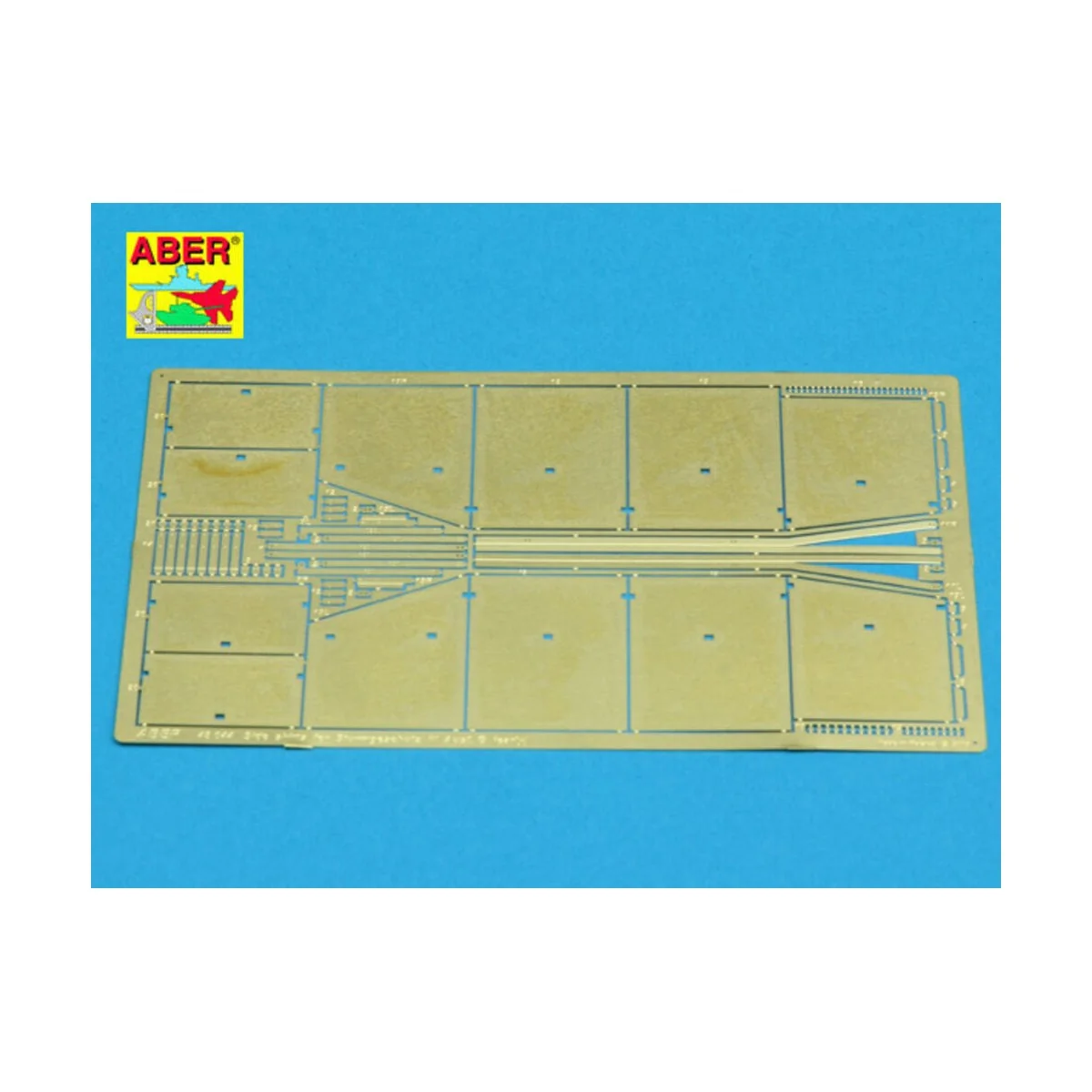 Side Skirts for Stug III, Ausf.-early, 1/48 - Aber Models 48044