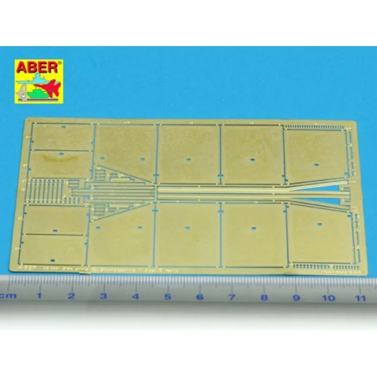 Side Skirts for Stug III, Ausf.-early, 1/48 - Aber Models 48044