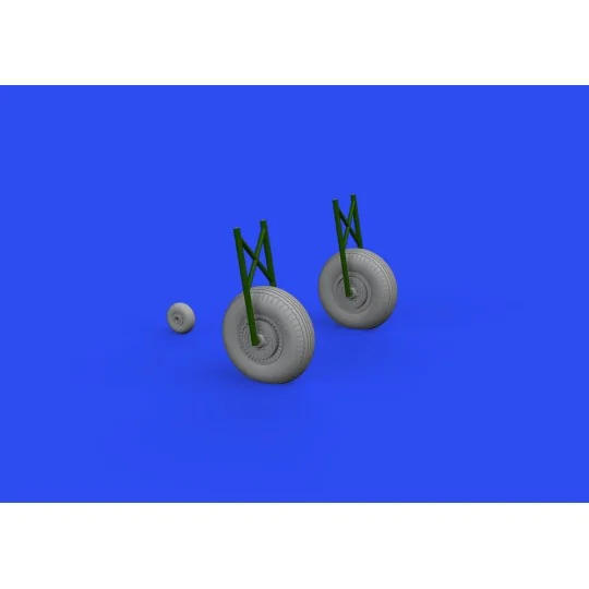 Il-2 wheels 1/48 for ZVEZDA, 1/48 - Eduard Accessories 648617 Il-2 wheels 1/48 for ZVEZDA, 1/48 - Eduard Accessories 648617