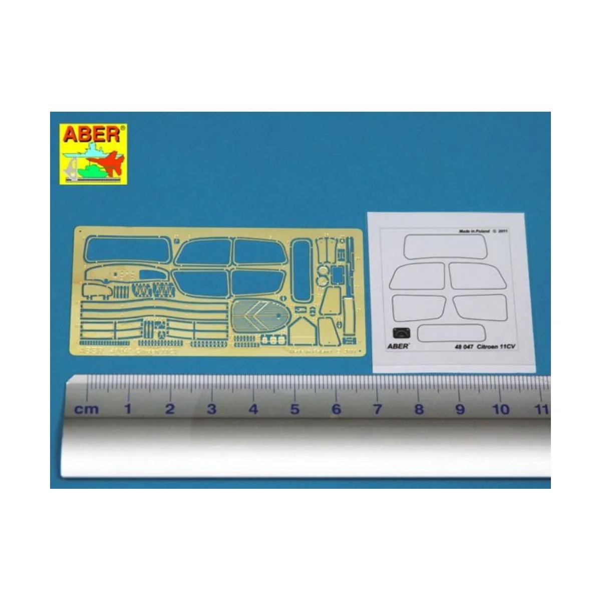 Citroen 11CV, 1/48 - Aber Models 48047