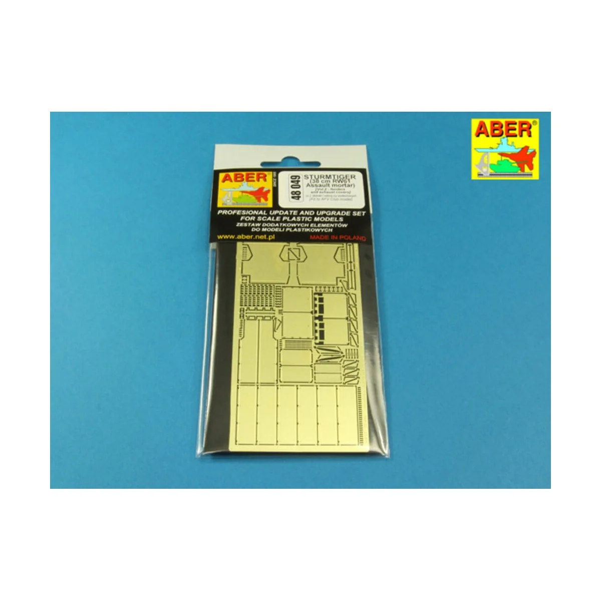 STURMTIGER [Vol.2 - fenders and exhaust covers], 1/48 - Aber Models...