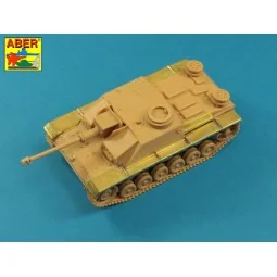 Fenders for Stug.III, Ausf.G, 1/48 - Aber Models 48048 2