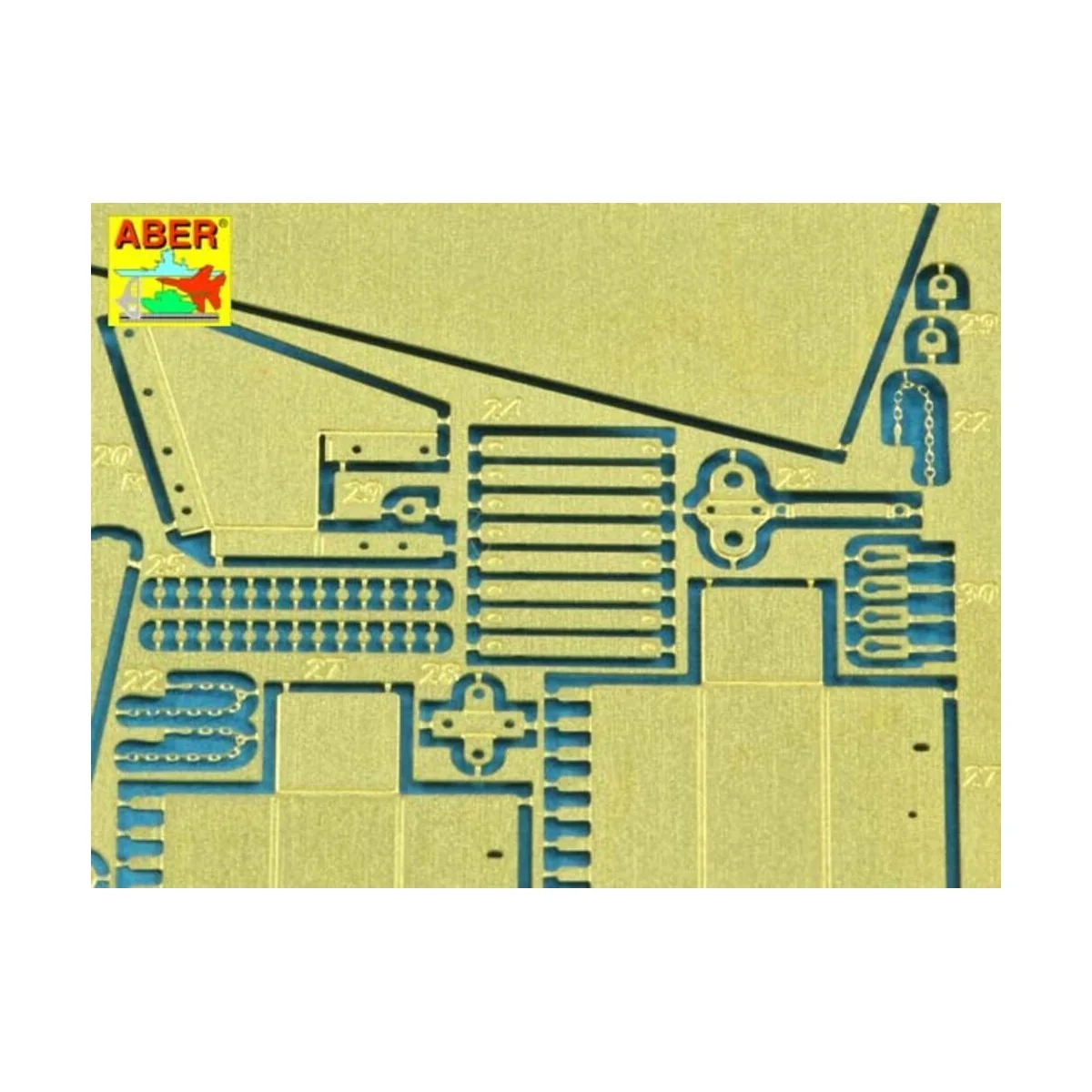 Anti-Aircraft Gun ARMOUR for Flak 36/37, 1/48 - Aber Models 48050