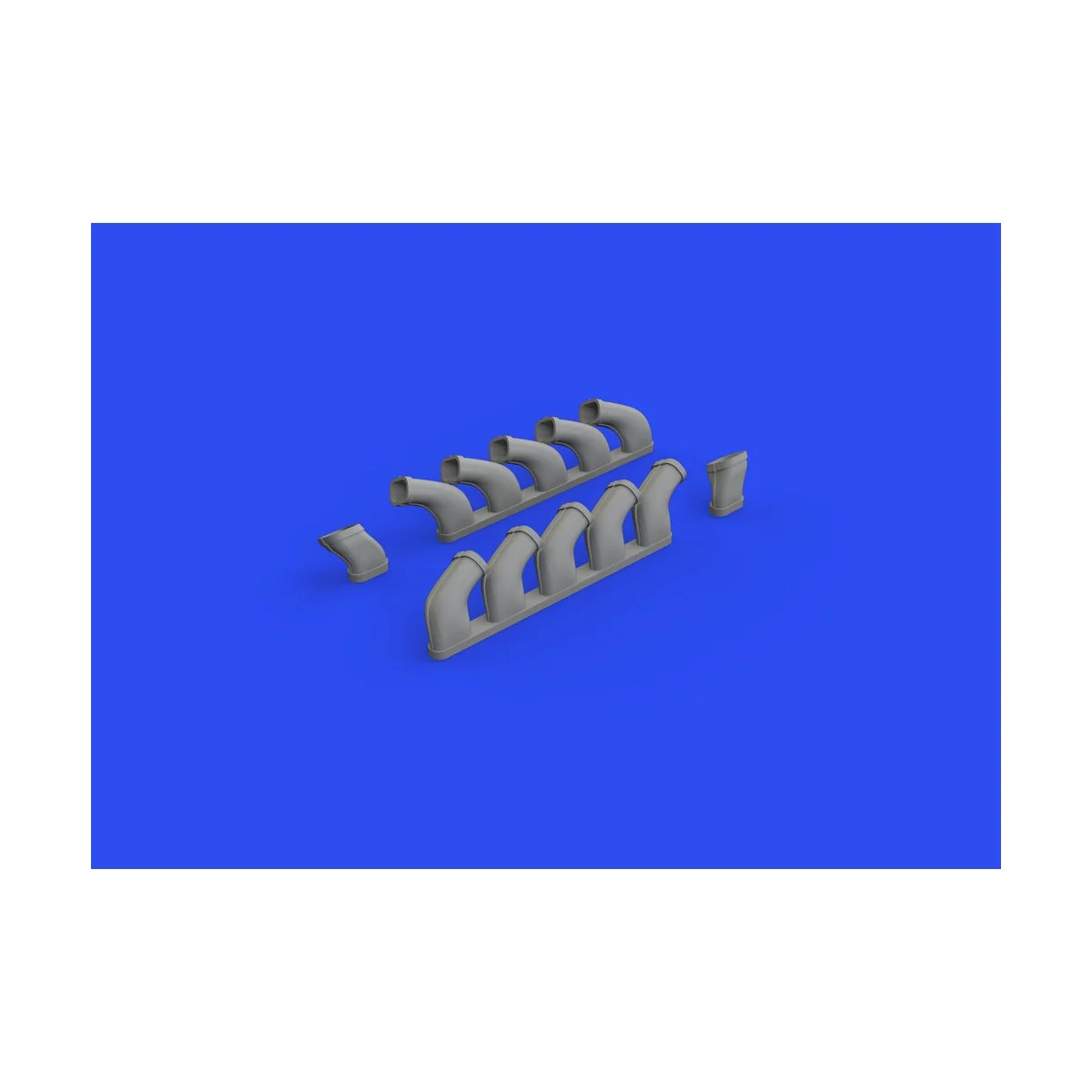 Il-2 exhaust stacks 1/48 for ZVEZDA - Eduard Accessories 648618