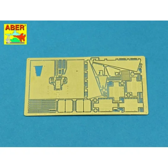 Anti-Aircraft Gun ARMOUR for Flak 36/37, 1/48 - Aber Models 48050