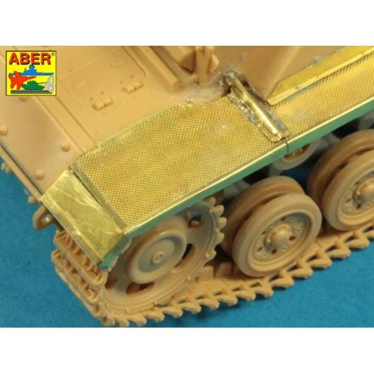 Fenders for Stug.III, Ausf.G, 1/48 - Aber Models 48048