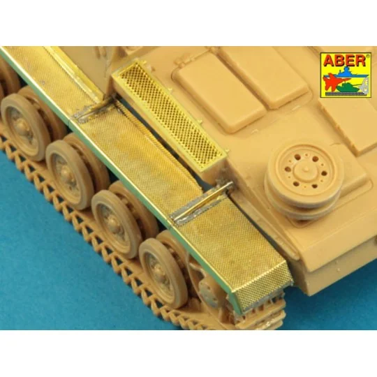 Fenders for Stug.III, Ausf.G, 1/48 - Aber Models 48048