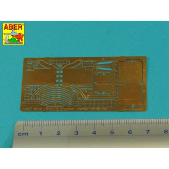 Jagdtiger –Front & Rear Fenders -(Tamiya), 1/48 - Aber Models 48053