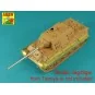 Jagdtiger –Front & Rear Fenders -(Tamiya), 1/48 - Aber Models 48053