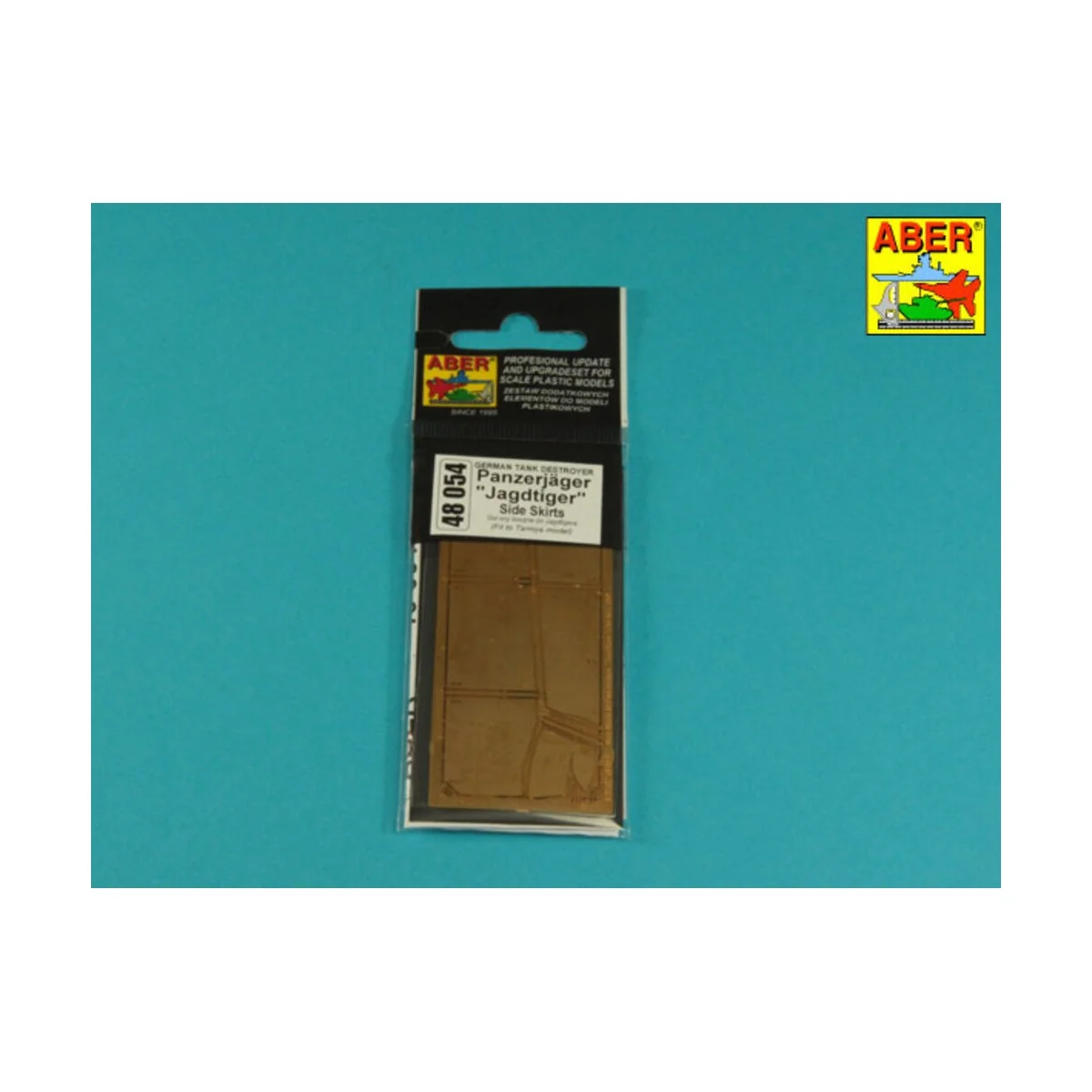 Jagdtiger –Side Skirts -(Tamiya), 1/48 - Aber Models 48054