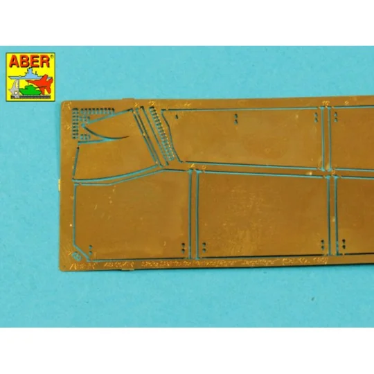 Jagdtiger –Side Skirts -(Tamiya), 1/48 - Aber Models 48054