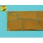 Jagdtiger –Side Skirts -(Tamiya), 1/48 - Aber Models 48054