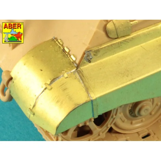 Jagdtiger –Side Skirts -(Tamiya), 1/48 - Aber Models 48054