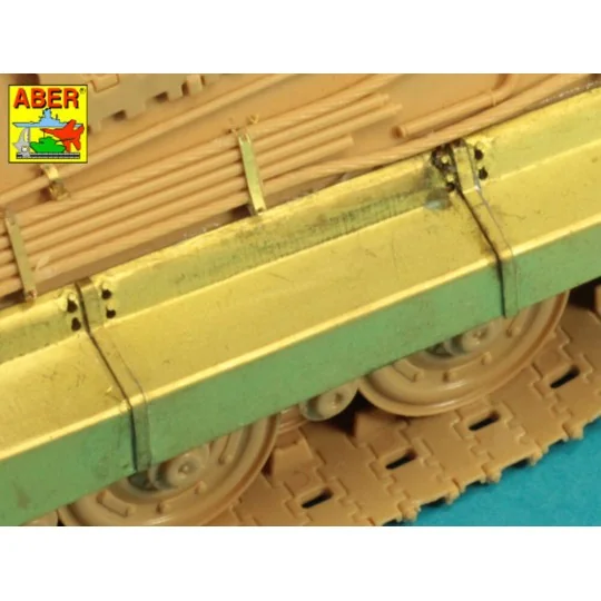 Jagdtiger –Side Skirts -(Tamiya), 1/48 - Aber Models 48054